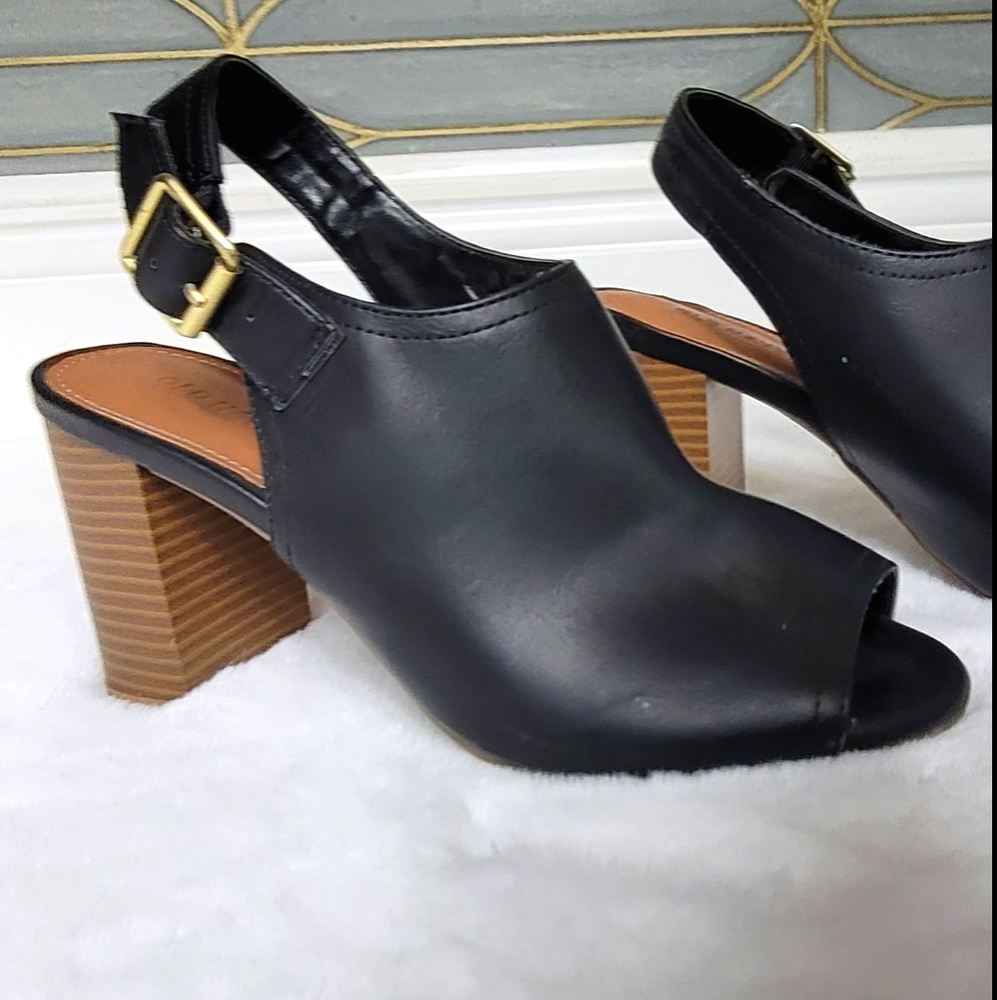 Faux Leather Sandal